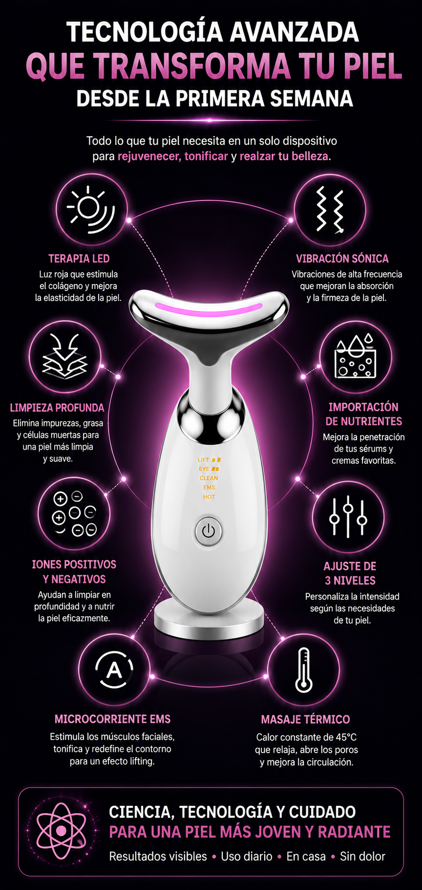 SKIN BALANCE Masajeador Facial
