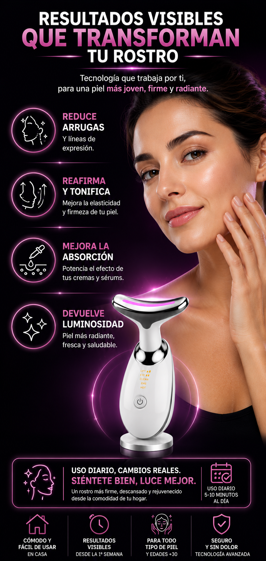 SKIN BALANCE Masajeador Facial