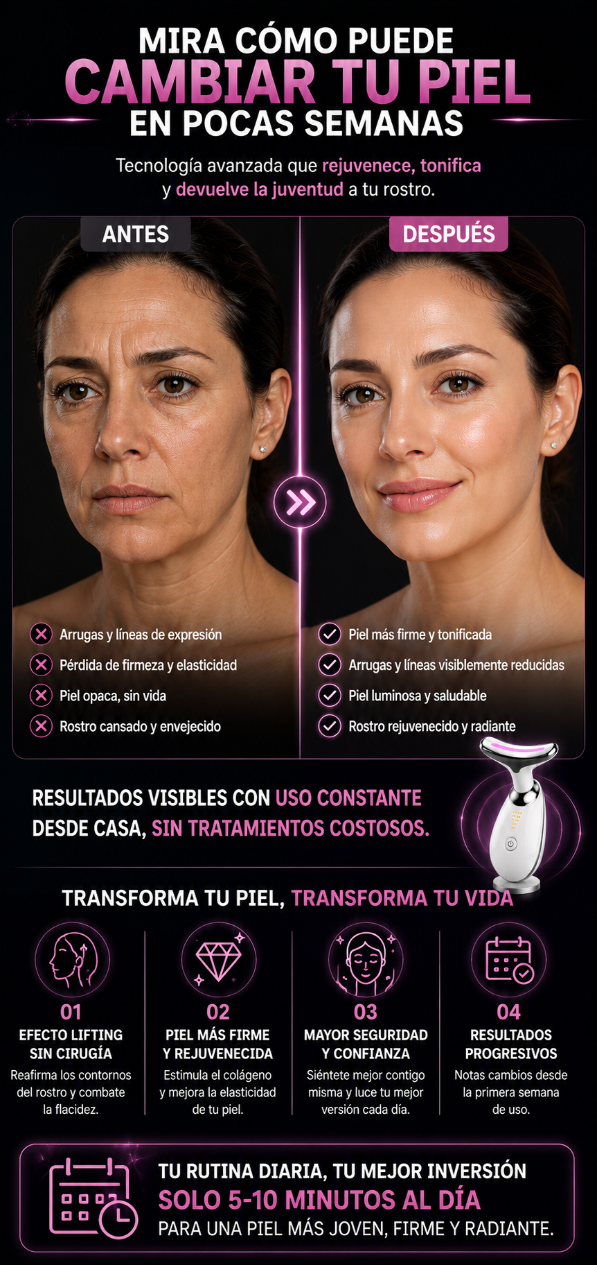 SKIN BALANCE Masajeador Facial
