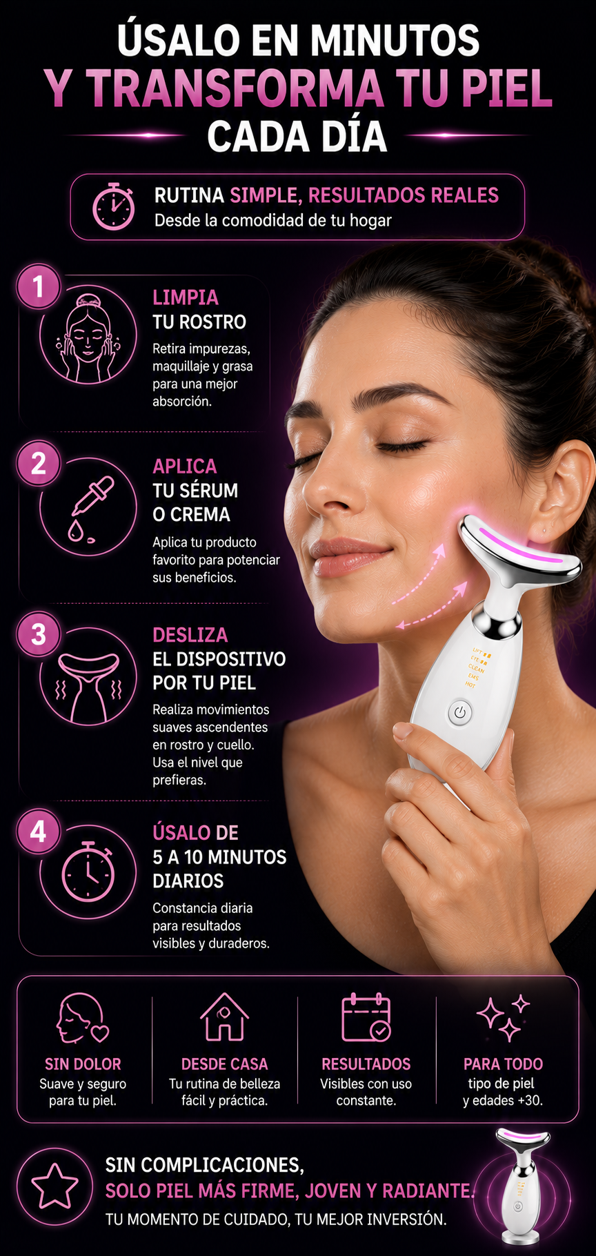 SKIN BALANCE Masajeador Facial